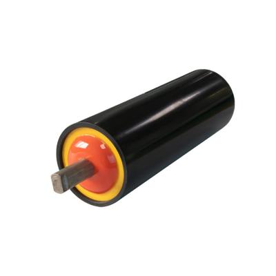 China Industry high load capacity UHMW-PE  HDPE  roller hard rubber roller wear resistant pinch rubber rollers for sale