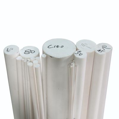 China Industrial Equipment 100% Virgin HDPE Rod China Factory Made Bar Customized UHMW-PE  Nylon  POM acetal  PTFE PEEK  PP Rod Round Bar for sale