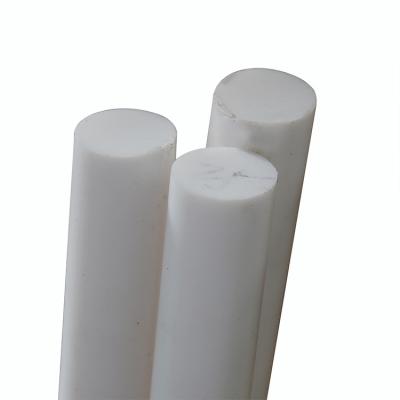 China Industrial Equipment Plastic Injection Manufacturers Long Life Durable Custom Size  UHMW-PE Nylon  POM acetal  PTFE HDPE  PEEK  PP Rod Round Bar for sale