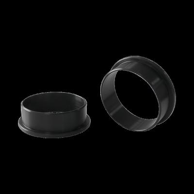 China Industry UHMW-PE  Nylon  POM  PTFE HDPE Roller Duct Flange Fittings For Duct Ventilation Duct Connector Plastic Flange for sale