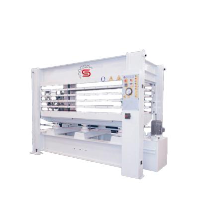 China Woodworking Machinery Repair Shops Machinery Laminating Hot Press Multi Layer Machine For Doors for sale