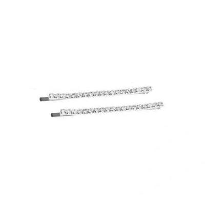 China ALLOY Sell High Quality Non-fading Crystal Aluminum Alloy Long Hairpin for sale