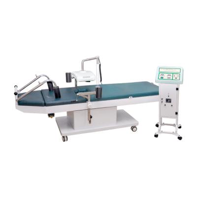 China Professional Bed Convenient Electric Infrared Lumbar Lumbar Device Home Traction Machine Physiotherapy Therapy Traction Bed Table for sale