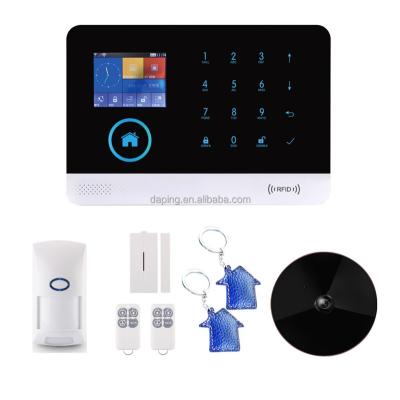 China Alarm System For Security 433mhz Wifi 4G Wireless Home Alarm Burglar Tuya Room App Control Alarm System Smart Control Panel Yt103 for sale