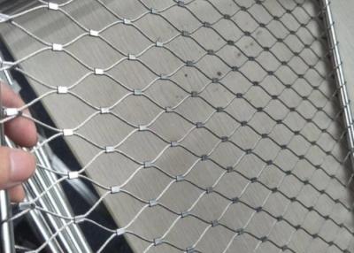 China 7*19 Bird Aviary Netting Stainless Steel Wire Mesh For Bird Cages for sale