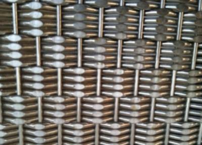 China Bright Silver Stainless Steel Decorative Wire Mesh For Cabinet Doors for sale