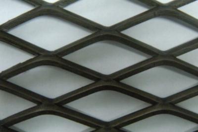 China Black Expanded Metal Sheet Hexagonal Expanded Metal Lath 1m To 2m for sale