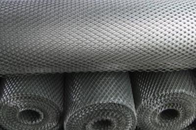 China Black Or Silver Expanded Aluminum Screen 0.5mm–5mm Expanded Metal Mesh Screen for sale