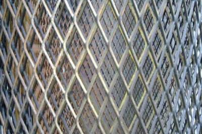 China Square Expanded Aluminium Sheet Expanded Steel Screen For Noise Barrier for sale