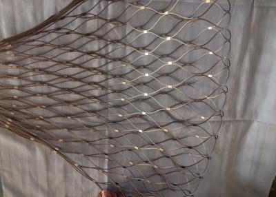 China 15*15mm roestvrijstalen vogelroosternet 7*19 vogelroosternet Te koop