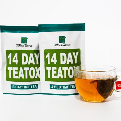 China 14 Days Organic Private Weight Loss Body Quickly Shaped Hot Selling Slim Tetox Belly Detox Tea Wholesale Lean Tea Dish for sale