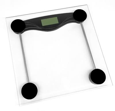 China Bathroom Scales Digital Body Weight Bathroom Scale Step-on LCD Display Balance for sale