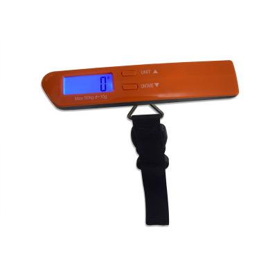 China Luggage Measuring 50kg Pocket Electronic Scale Digital Luggage Portable Weighing Scale for sale