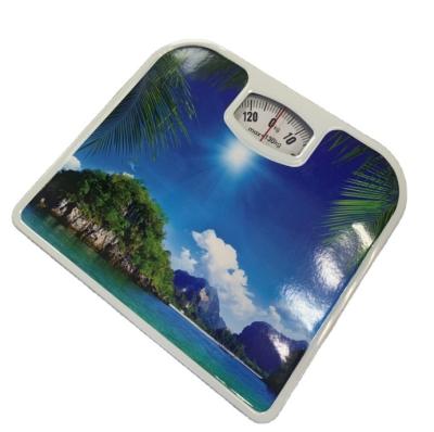 China Personal Body Weight Scale Mechanical Bathroom Scales 130kg Bathroom Scale for sale