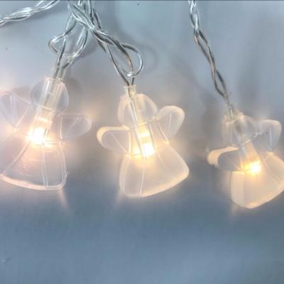 China Xmas Christmas Led Mini Angel Decoration Lights Outdoor String for sale