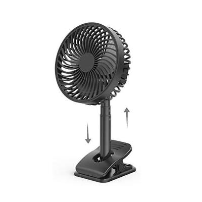 China 360 Degree Clip Fan 2000mAh Hotel Multifunctional USB Rechargeable Portable Small Desk Fan for Home Suite DormitoryOutdoorHiking for sale