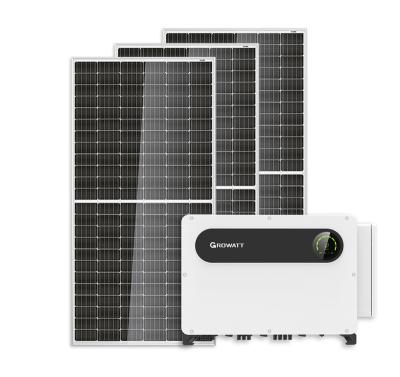 China Home Use Solar System 10000W On-Grid 10KW 12KW 15KW Solar System Kit 15000W Best Price for sale