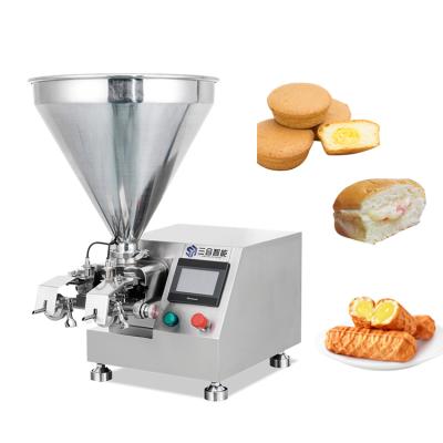 China Sus304 Cakes Mousse Desserts Tiramisu Cake Supplier Customized Full Automatic Hand Held Filling Machine for sale