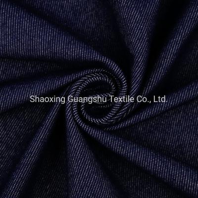 China Rayon Polyester Elastic Knitted Denim Fabric for sale