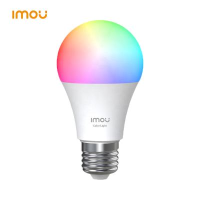 China Residential imou wireless socket chargeable alexa google white wifi rgb home light colorful smart control led smart bulbs for sale