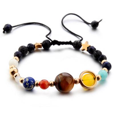 China BOHEMIA Amazon Selling Fashion Popular Handmade Braided Bracelet Natural Stone Bracelet for sale