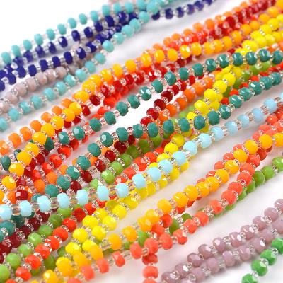 China Wedding& fashion home jewelry decoration multiple sizes and colors glass beads in crystal lampwork& glass beads for sale