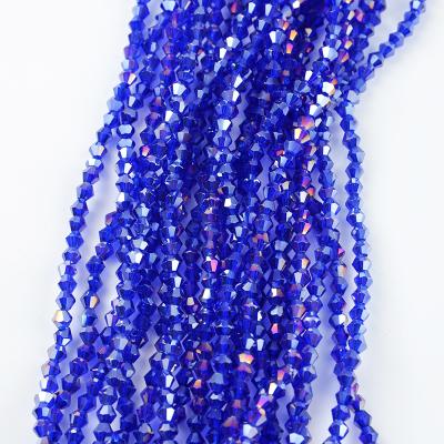 China Crystal Wholesale Crystal Bicone Beads 4mm ab, Crystal Bicone Beads for sale