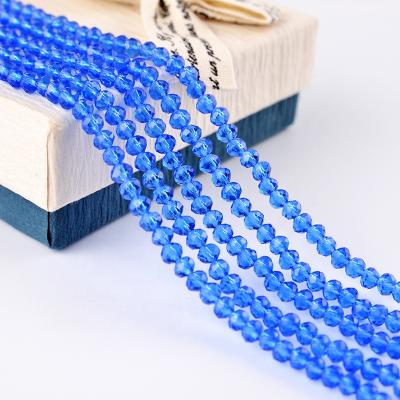 China Cheap Yiwu Pujiang Football Glass Beads 8MM Crystal Round Faceted Beads Diy Jewelry Accessories Wholesale for sale