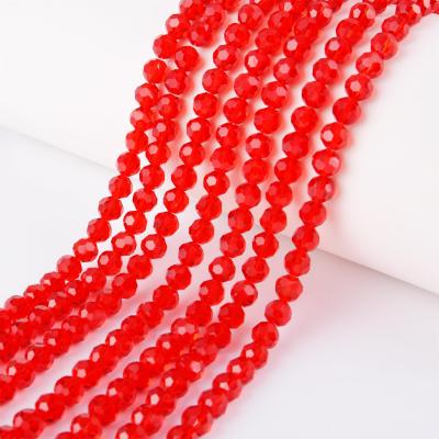 China Wedding& Home Decoration Fashion Facetes Glass Soccer Beads For Jewelry Making for sale