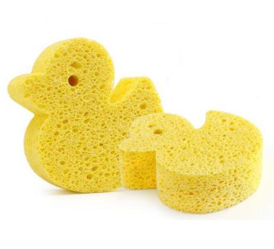 China All Natural Exfoliating Bath Toy Cellulose Foam Sponge For Babies Ultra-soft Absorbent Cleanse for sale