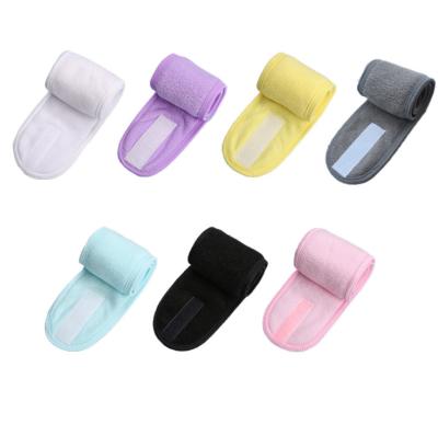 China Fitness Microfiber Cloth SPA Facial Hair Makeup Cosmetic Wash Headband For Women for sale