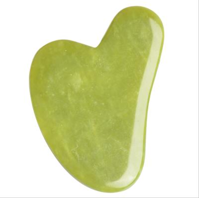 China Face lift heart-shaped face main collateral channels scraping massage jade for neck for sale