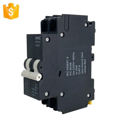 China New Promotion C009 Low Price Customized Designtime 2P Custom Circuit Breaker Manufacturer China 4500 for sale