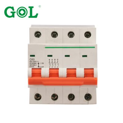 China High quality MCB 6KA miniature circuit breaker with high appearance for sale