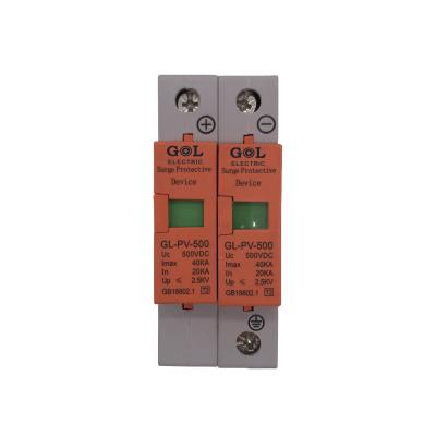 China Reinforced Flame Retardant PBT GOL PV Surge Protector SPD 20KA-40KA 220VAC/380VAC Mini 2.4 Reinforced Flame Retardant PBT for sale