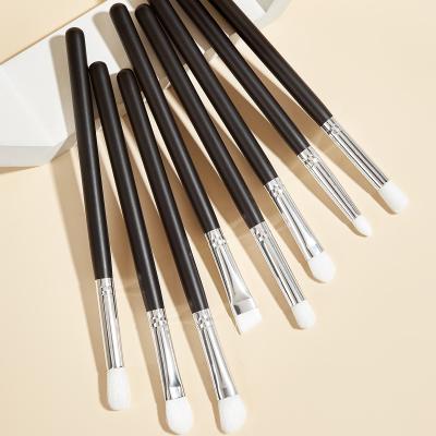 China Angular Blush New Arrival 2021 8 Pieces Eyeshadow Brush Private Label Eye Brushes OEM Order Eye Brush for sale