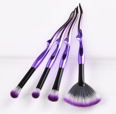 China Shaving Brush Factory Price Best Purple Starry Night Makeup Brush Custom for sale