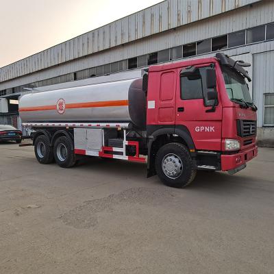 China sinotruk howo used petrol gasoline edible oil diesel tanker truck 21 - 30T for sale