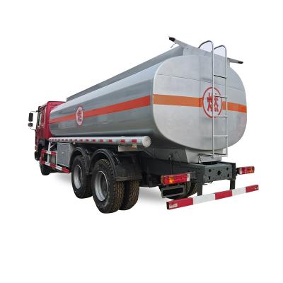 China Sinotruck HOWO 5000 gallon diesel second hand fuel truck - 20000 liters 21 - 30T for sale