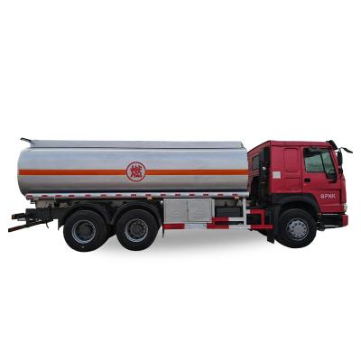 China 5000 Sino Gallon Gasoline Howo Sinotruk Fuel Oil Tank Truck Diesel Tanker Trucks For Sale 21 - 30T for sale