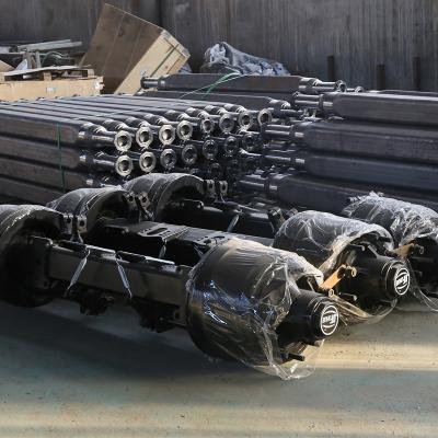 China Factory Sale 16T Germany Type Semi Trailer Truck Axle Trailer Axles For Sale for sale