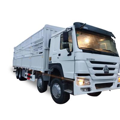 China Used 8x4 12wheeler barrier cargo trucks for sale 6 - 8L for sale