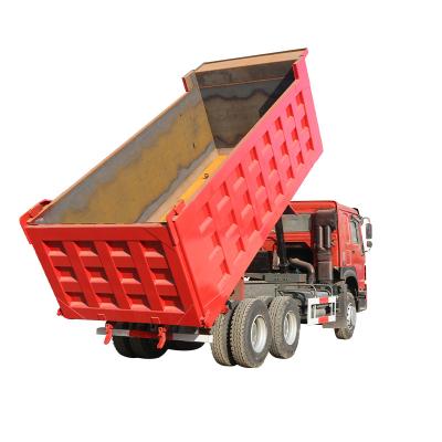 China China Used 375hp 371hp HOWO 6x4 Dump Truck Tipper Truck Price > 8L for sale