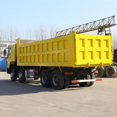 China China used dump truck howo tipper 8*4 dumper truck sinotruk brand dump trucks > 8L for sale