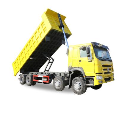 China Sinotruck 8*4 12 wheel howo heavy duty used dump truck for sale > 8L for sale