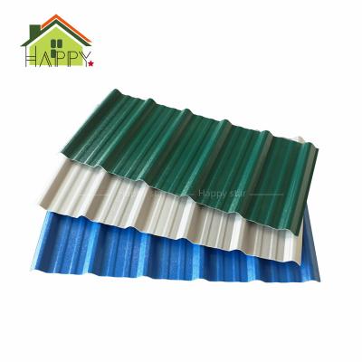 China Plastic Bamboo Farmhouse ASA Roof Tiles Insulation ASA PVC Coated Plastic ASA Roofing Sheet Roof House for sale