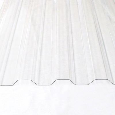 China Spanish Traditional Fiberglass Roof Chinese FRP Photopermeability Flat Roof Tiles PVC Tile Covering PVC Lightweight Transparent Corrugated Sheet for sale