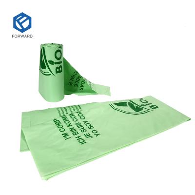 China Manufacturer Cheap Wholesale Biodegradable Plastic Compostable Recycled Recycled Tubular Bag Rolls Of Garbage Bags BIODEGRADABLE for sale