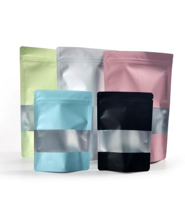 China Recyclable Plastic Stand Up Smell Proof Food Packaging Zipper Bag For Coffee for sale