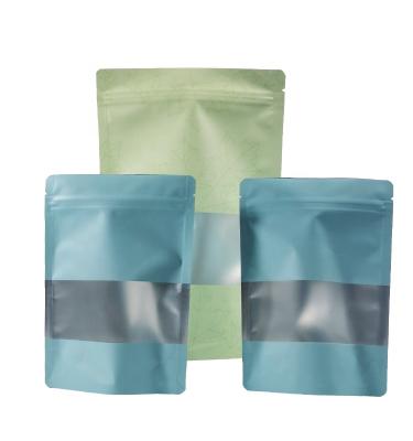 China Low Price Recyclable Custom Printed Resealable Doypack Stand Up Lined Pouch Aluminum Foil Food Packaging Zipper Bags for sale